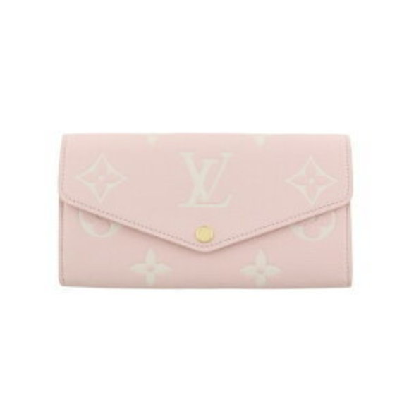 Louis Vuitton Empreinte Sarah Portefeuille NM Long Wallet Pink - Picture 1 of 7